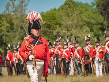 Re-enactment of the Battle of Stoney Creek